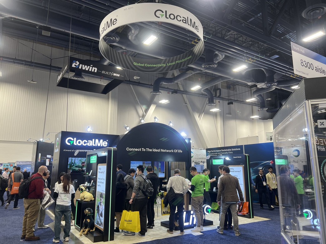 GlocalMe Unveils New Brand Identity and Cutting-Edge Innovations at CES 2025 